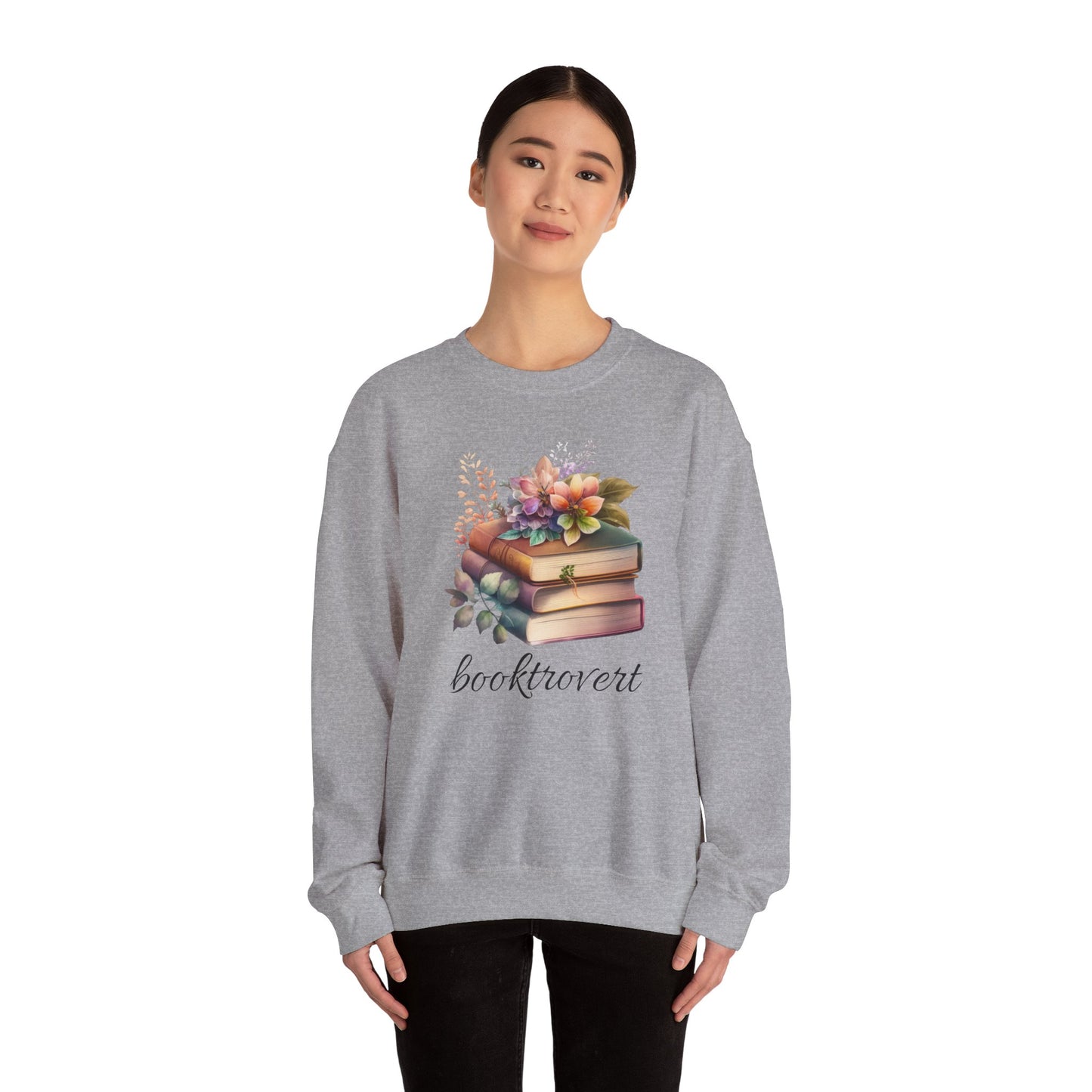 Booktrovert Sweatshirt - For the Book Lover in Your Life