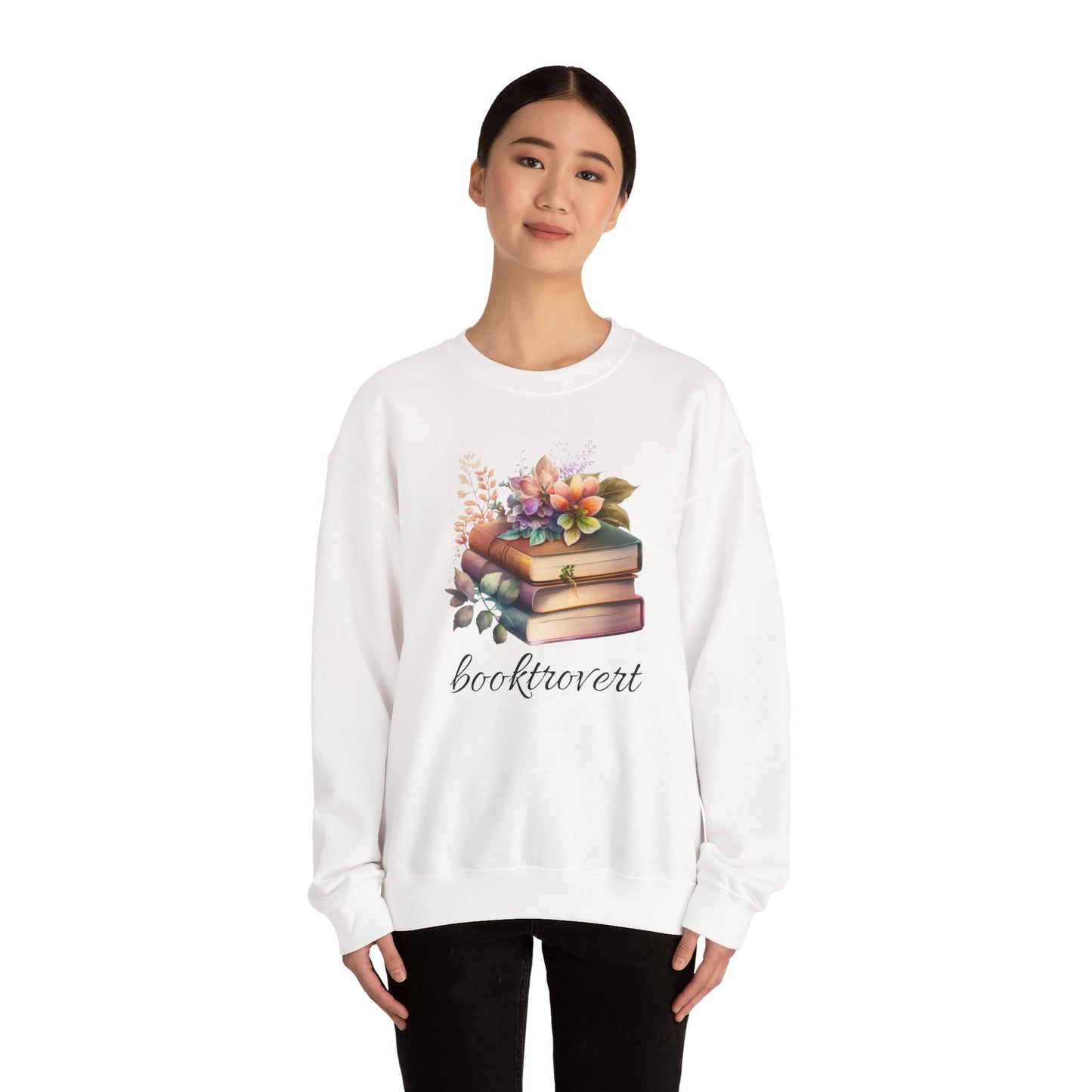 Booktrovert Sweatshirt - For the Book Lover in Your Life